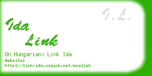 ida link business card